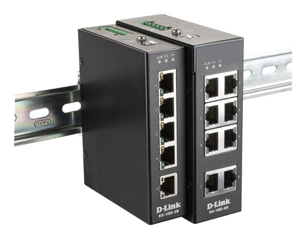 D-Link DIS-100E-5W switch di rete Non gestito L2 Fast Ethernet (10/100) Nero - immagine 2