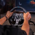 Logitech G G923 Nero USB 2.0 Sterzo + Pedali Analogico/Digitale PC, PlayStation 4, PlayStation 5 - immagine 4