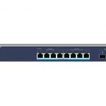NETGEAR 8-Port Multi-Gigabit/10G Ethernet Ultra60 PoE++ Smart Switch with 2 SFP+ Ports (MS510TXUP) Gestito L2+ 10G Ethernet (100/1000/10000) Supporto Power over Ethernet (PoE) Grigio - immagine 4