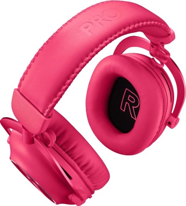 Logitech G PRO X 2 Auricolare Con cavo e senza cavo A Padiglione Giocare Bluetooth Magenta - immagine 5