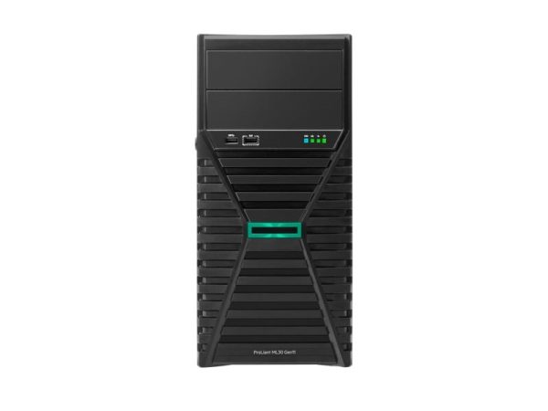 HPE ProLiant ML30 Gen11 Intel Xeon E-2414 Quad-Core (2.60GHz 12MB) 16GB (1 x 16GB) 1TB 4 x Non-Hot Plug 3.5in LFF Intel VROC RAID 350W
