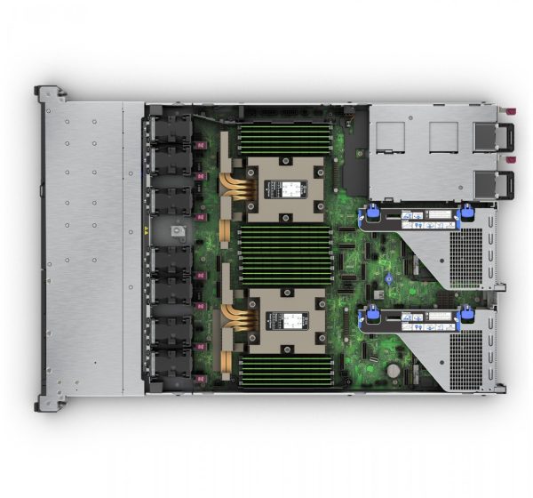 HPE ProLiant DL365 Gen11 AMD EPYC 9224 24-Core (2.5GHz 64MB) 32GB (1 x 32GB) 8 x SFF x1 U.3 BC MR408i-o 1000W - immagine 4