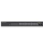 Zyxel GS1900-24HP Gestito Gigabit Ethernet (10/100/1000) 1U Nero - immagine 2