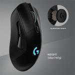 Logitech G G703 Lightspeed mouse Gaming Mano destra RF Wireless Ottico 25600 DPI - immagine 4