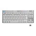 Logitech G G915 TKL tastiera RF senza fili + Bluetooth QWERTY Inglese Bianco
