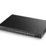 Zyxel GS1900-24HP Gestito Gigabit Ethernet (10/100/1000) 1U Nero - immagine 4