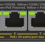 NETGEAR 8-Port Gigabit Ethernet PoE+ Plus Switch (GS308EP) Gestito L2/L3 Gigabit Ethernet (10/100/1000) Supporto Power over Ethernet (PoE) Nero