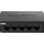 D-Link DGS-105GL/E switch di rete Non gestito Gigabit Ethernet (10/100/1000) Nero
