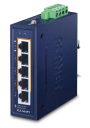 PLANET 10/100/1000T 802.3at PoE + Non gestito Gigabit Ethernet (10/100/1000) Supporto Power over Ethernet (PoE) Blu