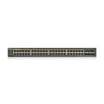 Zyxel GS1920-48HPV2 Gestito Gigabit Ethernet (10/100/1000) Supporto Power over Ethernet (PoE) Nero - immagine 2
