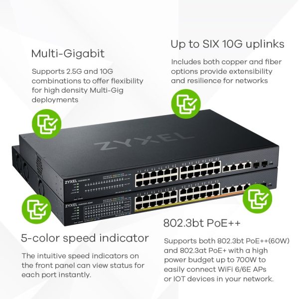Zyxel XMG1930-30 Gestito L3 2.5G Ethernet (100/1000/2500) Nero - immagine 5