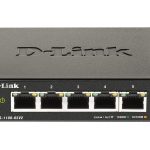 D-Link DGS-1100-05V2 switch di rete Gestito L2 Gigabit Ethernet (10/100/1000) Nero