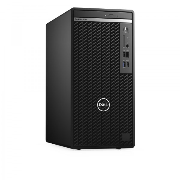 DELL OptiPlex 5080 DDR4-SDRAM i7-10700 Mini Tower Intel® Core™ i7 di decima generazione 16 GB 256 GB SSD Windows 10 Pro PC Nero - immagine 3