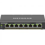 NETGEAR 8-Port Gigabit Ethernet PoE+ Plus Switch (GS308EP) Gestito L2/L3 Gigabit Ethernet (10/100/1000) Supporto Power over Ethernet (PoE) Nero - immagine 4