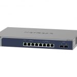 NETGEAR 8-Port Multi-Gigabit/10G Ethernet Smart Switch with 2 SFP+ Ports (MS510TXM) Gestito L2+ 10G Ethernet (100/1000/10000) Grigio - immagine 4