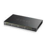 Zyxel GS2220-50HP-EU0101F switch di rete Gestito L2 Gigabit Ethernet (10/100/1000) Supporto Power over Ethernet (PoE) Nero - immagine 4