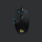 Logitech G G203 Lightsync mouse USB tipo A 8000 DPI - immagine 4