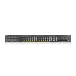 Zyxel GS2220-28HP-EU0101F switch di rete Gestito L2 Gigabit Ethernet (10/100/1000) Supporto Power over Ethernet (PoE) Nero - immagine 2