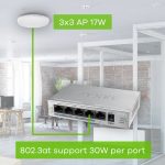 Zyxel GS1005HP Non gestito Gigabit Ethernet (10/100/1000) Supporto Power over Ethernet (PoE) Argento - immagine 5