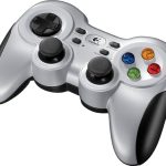 Grigio RF Gamepad Analogico/Digitale PC