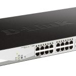 D-Link DGS-1210-24P switch di rete Gestito L2 Gigabit Ethernet (10/100/1000) Supporto Power over Ethernet (PoE) Nero