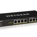 NETGEAR GS308PP Non gestito Gigabit Ethernet (10/100/1000) Supporto Power over Ethernet (PoE) Nero - immagine 3