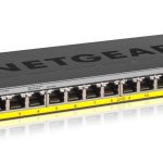 NETGEAR GS116PP Non gestito Gigabit Ethernet (10/100/1000) Supporto Power over Ethernet (PoE) Nero