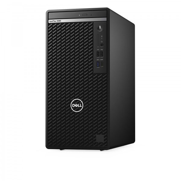 DELL OptiPlex 5080 DDR4-SDRAM i7-10700 Mini Tower Intel® Core™ i7 di decima generazione 16 GB 256 GB SSD Windows 10 Pro PC Nero - immagine 2