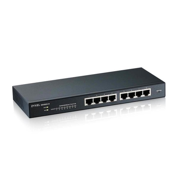 Zyxel GS1900-8 Gestito L2 Gigabit Ethernet (10/100/1000) Nero - immagine 2