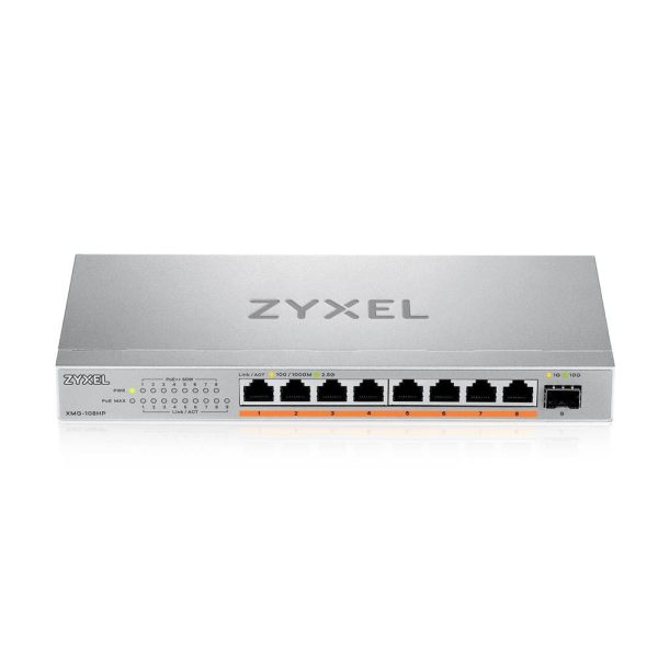 Zyxel XMG-108HP Non gestito 2.5G Ethernet (100/1000/2500) Supporto Power over Ethernet (PoE) - immagine 3