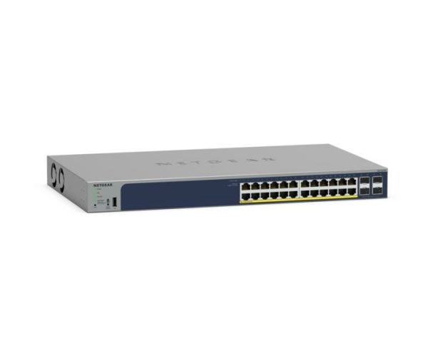 NETGEAR GS728TPP Gestito L2/L3/L4 Gigabit Ethernet (10/100/1000) Supporto Power over Ethernet (PoE) Grigio - immagine 3