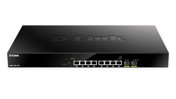 D-Link DMS-1100-10TP switch di rete Gestito L2 2.5G Ethernet (100/1000/2500) Supporto Power over Ethernet (PoE) 1U Nero - immagine 2
