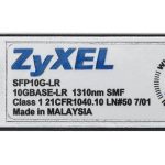 Zyxel SFP10G-LR modulo del ricetrasmettitore di rete Fibra ottica 10000 Mbit/s SFP+ 1310 nm - immagine 3
