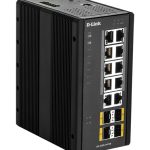 D-Link DIS‑300G‑14PSW Gestito L2 Gigabit Ethernet (10/100/1000) Supporto Power over Ethernet (PoE) Nero