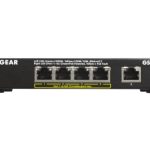 NETGEAR GS305Pv2 Non gestito Gigabit Ethernet (10/100/1000) Supporto Power over Ethernet (PoE) Nero - immagine 2