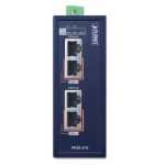 PLANET IPOE-270 switch di rete Supporto Power over Ethernet (PoE) Blu - immagine 2