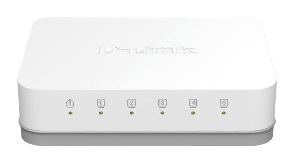 D-Link GO-SW-5G Non gestito Gigabit Ethernet (10/100/1000) Bianco