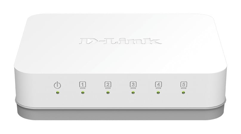 D-Link GO-SW-5G Non gestito Gigabit Ethernet (10/100/1000) Bianco