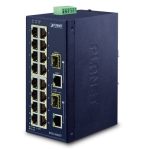 PLANET IFGS-1822TF switch di rete Non gestito Fast Ethernet (10/100) Blu