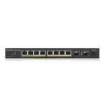 Zyxel GS1100-10HP v2 Non gestito Gigabit Ethernet (10/100/1000) Supporto Power over Ethernet (PoE) Nero - immagine 3