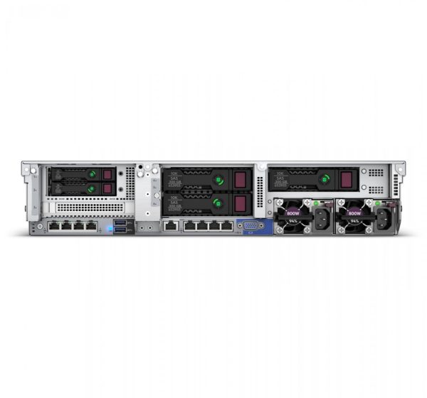 HPE ProLiant DL380 Gen10 Intel Xeon-G 6248R 24-Core (3.00GHz 35.75MB) 32GB (1 x 32GB) 8 x SFF SAS/SATA BC MR416i-p NC 800W - immagine 3