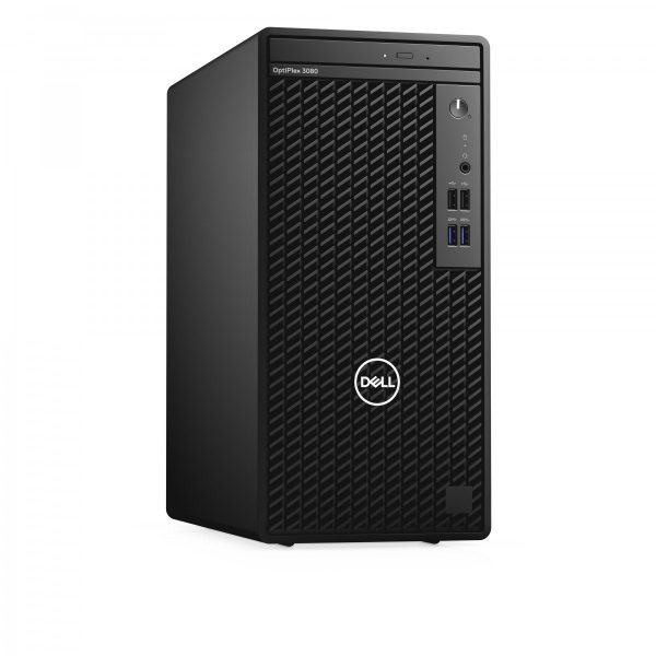 DELL OptiPlex 3080 i5-10500 Tower Intel® Core™ i5 8 GB DDR4-SDRAM 256 GB SSD Windows 10 Pro PC Nero - immagine 3