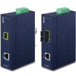 PLANET IFT-805AT convertitore multimediale di rete 200 Mbit/s Blu - immagine 2