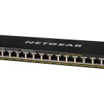 NETGEAR GS316P Non gestito Gigabit Ethernet (10/100/1000) Supporto Power over Ethernet (PoE) Nero