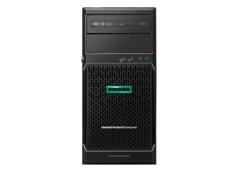 HPE ProLiant ML30 Gen10+ Intel Xeon E-2314 Quad-Core (2.80GHz 8MB) 16GB (1 x 16GB) 4 x LFF Intel VROC RAID 350W