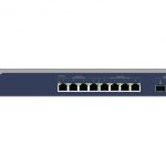 NETGEAR 8-Port Multi-Gigabit/10G Ethernet Smart Switch with 2 SFP+ Ports (MS510TXM) Gestito L2+ 10G Ethernet (100/1000/10000) Grigio - immagine 3
