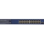 NETGEAR GS724TP-300EUS switch di rete Gestito L2/L3/L4 Gigabit Ethernet (10/100/1000) Supporto Power over Ethernet (PoE) Blu - immagine 2