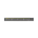 Zyxel GS2220-50HP-EU0101F switch di rete Gestito L2 Gigabit Ethernet (10/100/1000) Supporto Power over Ethernet (PoE) Nero - immagine 2