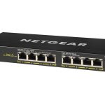 NETGEAR GS308PP Non gestito Gigabit Ethernet (10/100/1000) Supporto Power over Ethernet (PoE) Nero - immagine 4