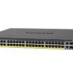 NETGEAR M4300-52G-PoE+ 550W PSU Gestito L2/L3/L4 Gigabit Ethernet (10/100/1000) Supporto Power over Ethernet (PoE) 1U Nero - immagine 3